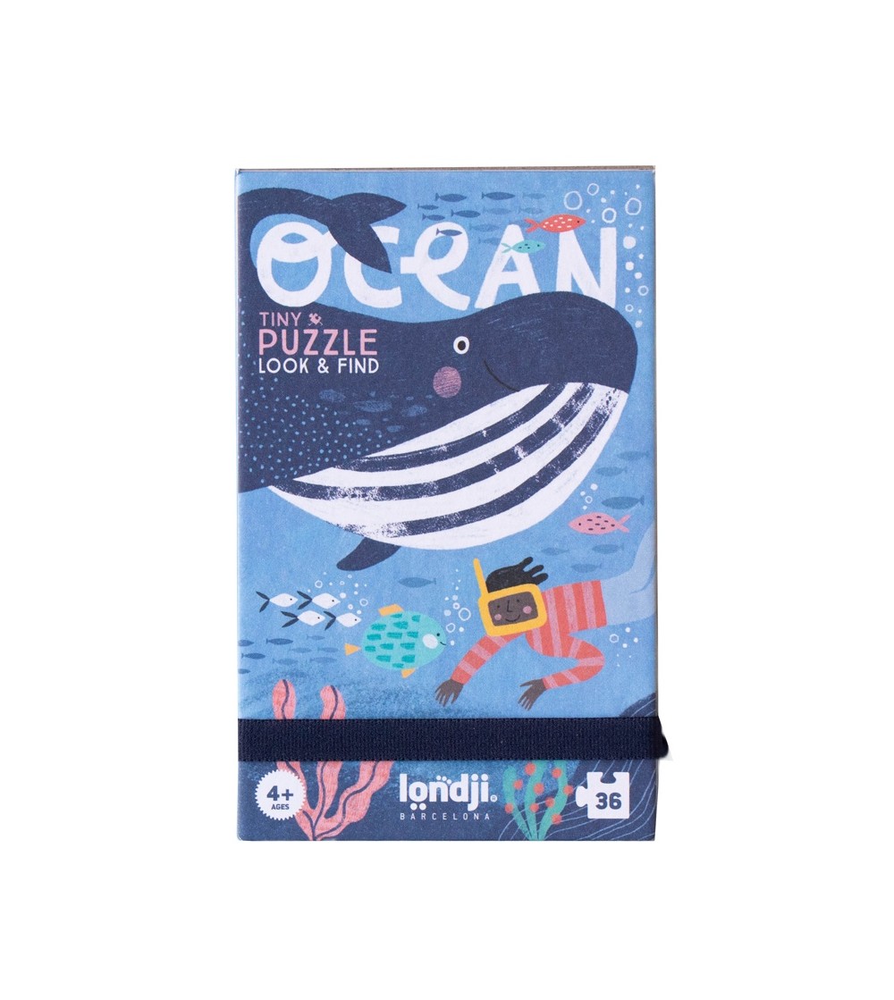 Mini puzzle Ocean, Londji - Puzzle copii