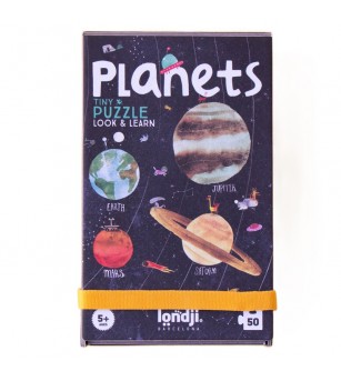 Mini puzzle Planete, Londji - Puzzle copii