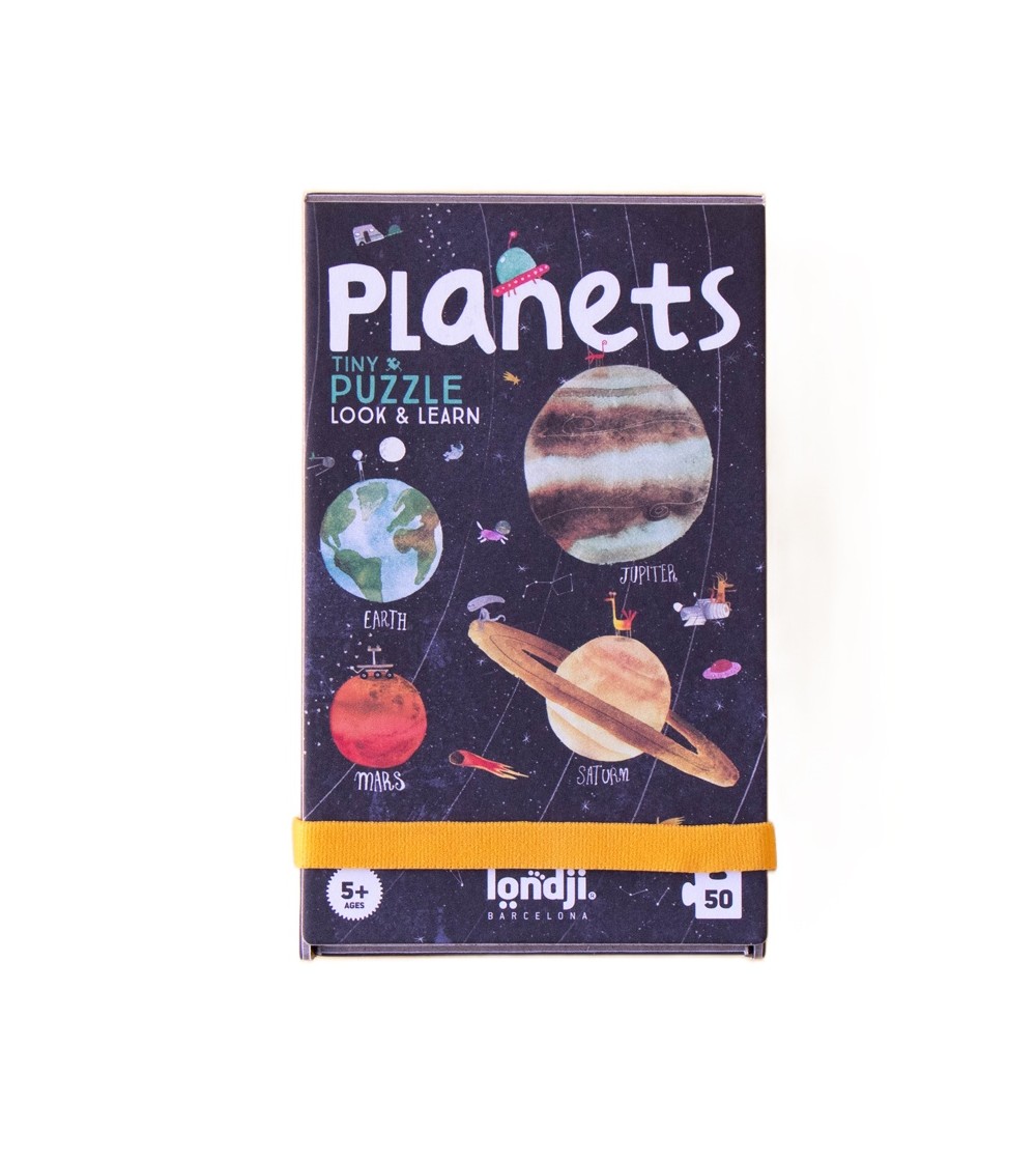 Mini puzzle Planete, Londji - Puzzle copii