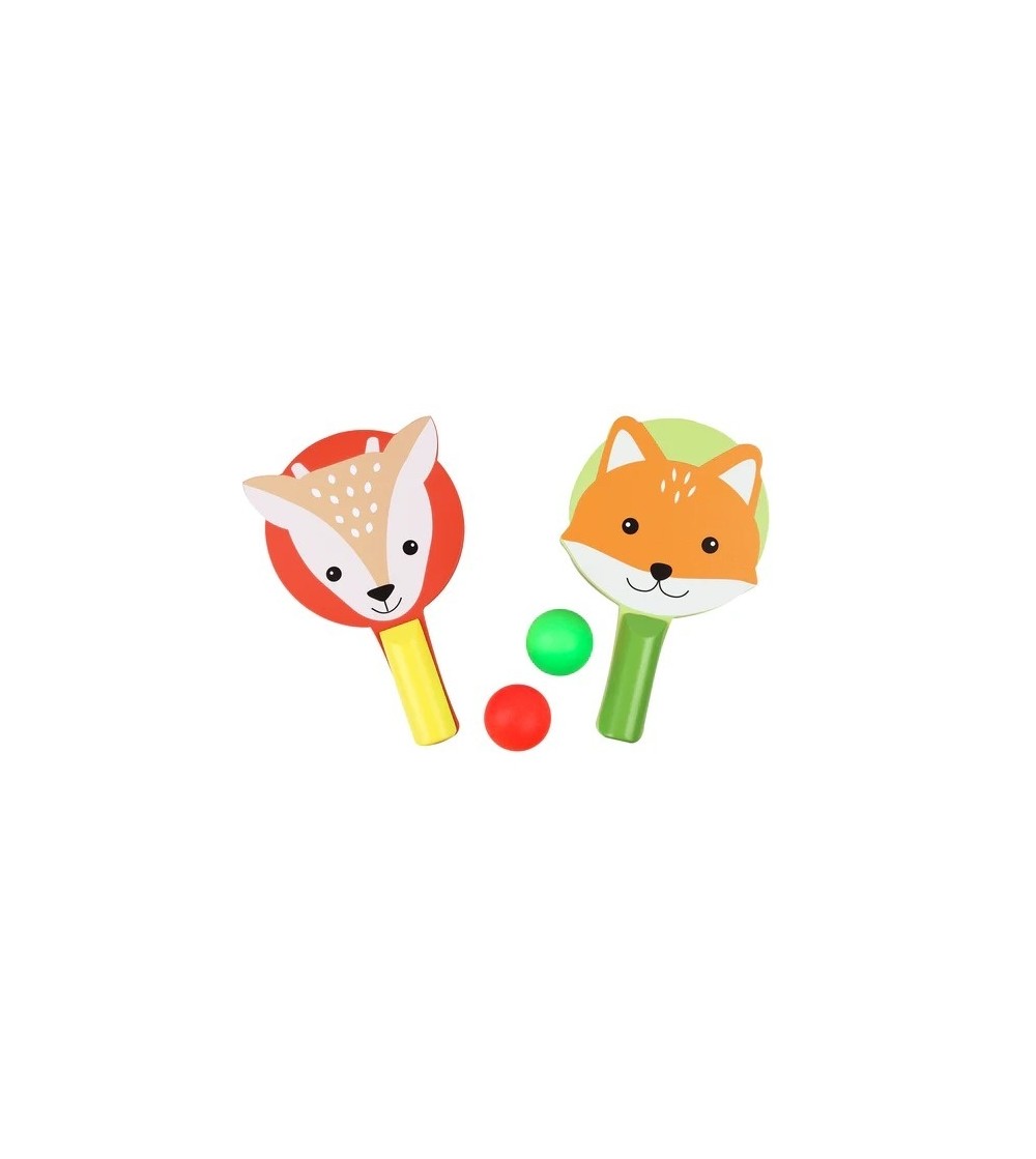 Palete din Lemn – Vulpea si Caprioara, Orange Tree Toys - Jocuri de competiție