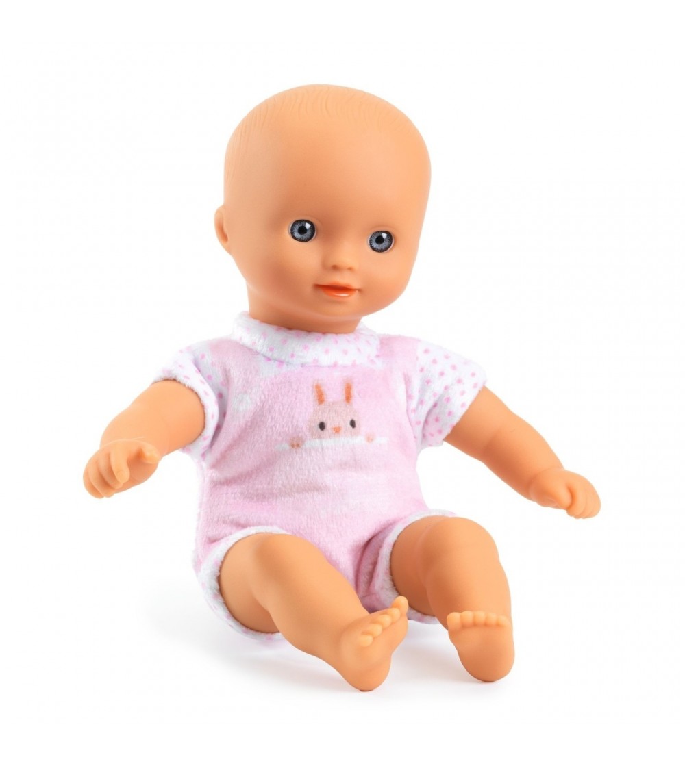 Papusa bebelus Mini Poppy , Djeco - Papusi