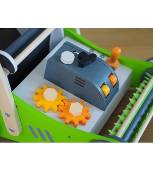 Premergator Masina de tuns iarba, UMU Toys - Jucării de lemn si Montessori