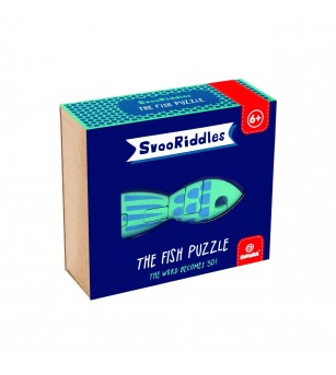 Puzzle 3D din lemn Peste, Svoora - Jocuri logică