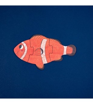 Puzzle reversibil animale marine, Londji - Puzzle copii
