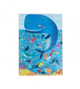 Puzzle si joc de observatie Oceanul meu mic, Londji - Jocuri de observație și atenție