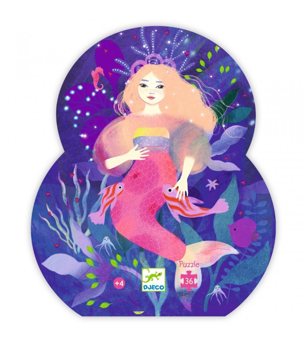 Puzzle Sirena Ella, Djeco - Puzzle copii