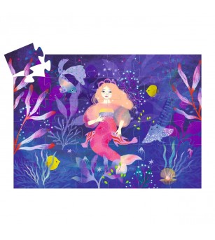 Puzzle Sirena Ella, Djeco - Puzzle copii