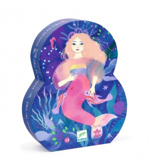 Puzzle Sirena Ella, Djeco - Puzzle copii