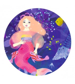 Puzzle Sirena Ella, Djeco - Puzzle copii