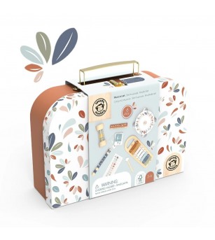 Set 5 instrumente muzicale in valiza, Speedy Monkey - Cutie muzicală