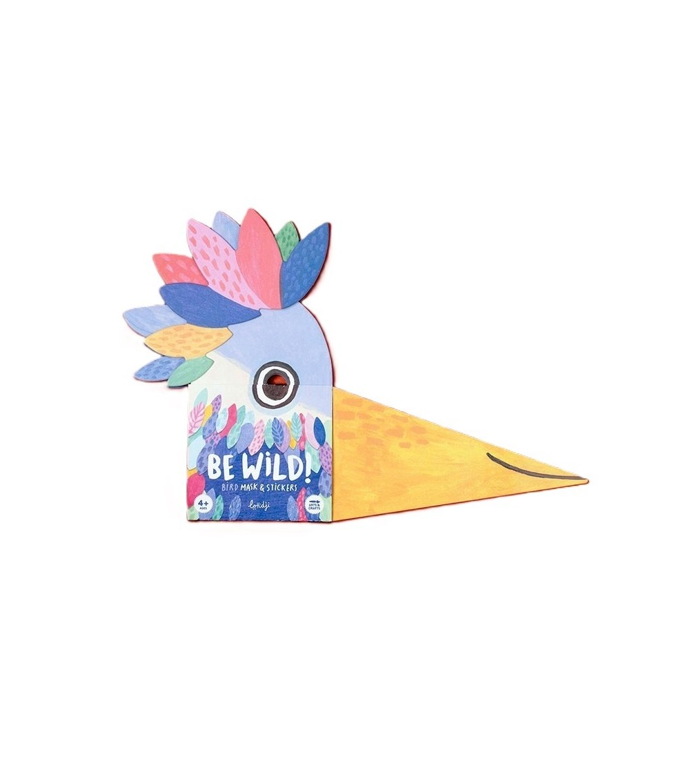 Set creativ DIY Masca pentru copii Pasare, Londji - Măști pentru copii