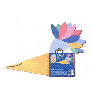 Set creativ DIY Masca pentru copii Pasare, Londji - Măști pentru copii