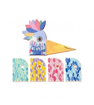 Set creativ DIY Masca pentru copii Pasare, Londji - Măști pentru copii