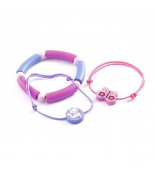 Set de bijuterii Bratarile Tarei, Djeco - Seturi cu mărgele și brățări