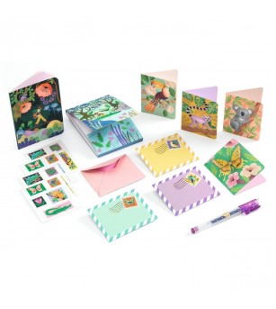 Set de papetarie Marie, Djeco - Accesorii lucru manual