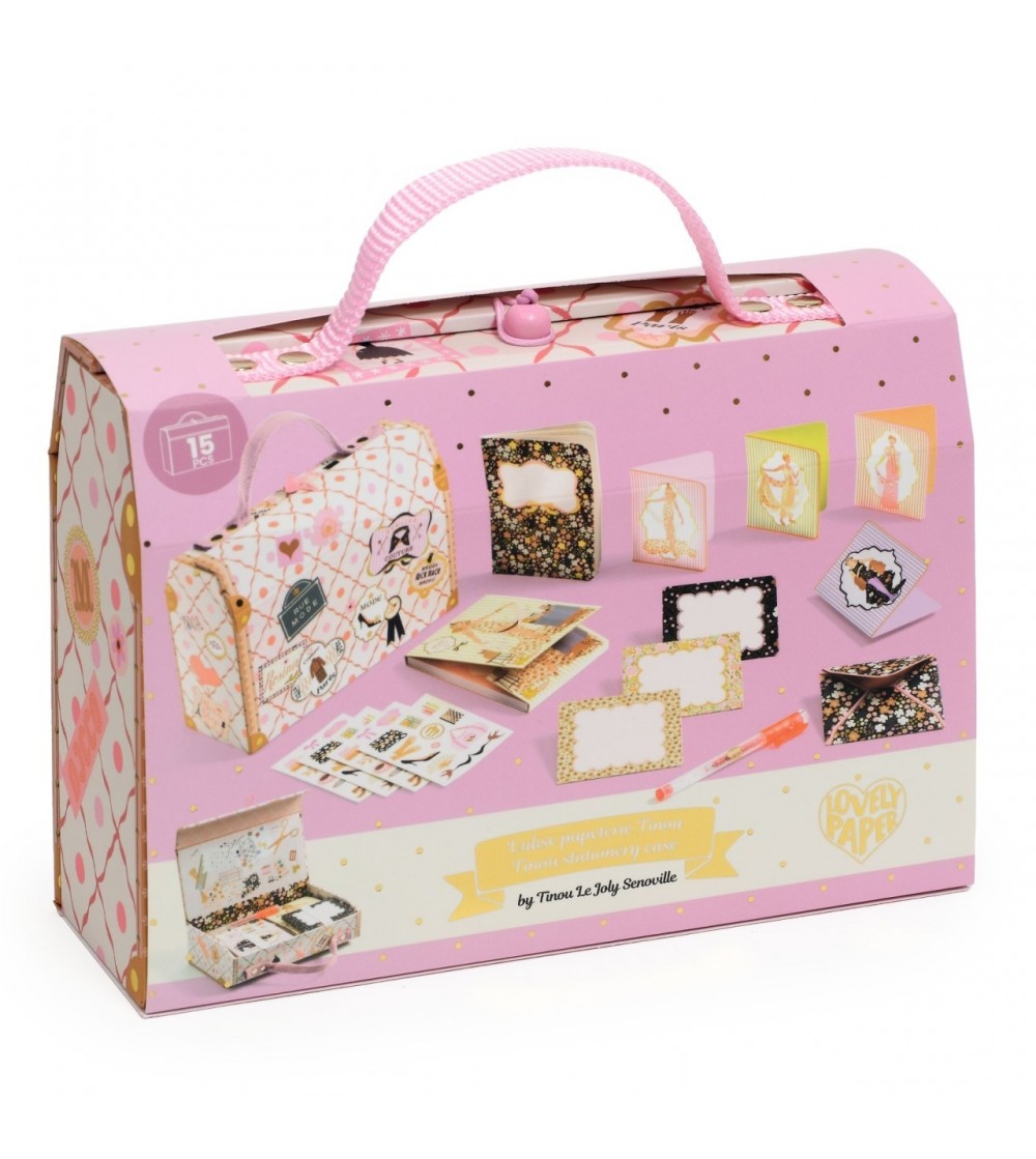 Set de papetarie Tinou, Djeco - Accesorii lucru manual