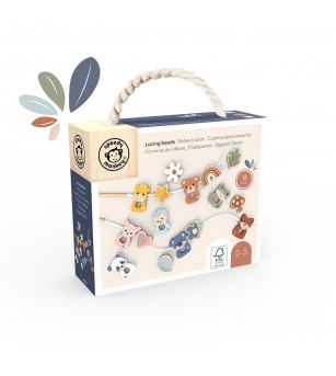 Set figurine de insirat, Speedy Monkey - Jucării de lemn si Montessori