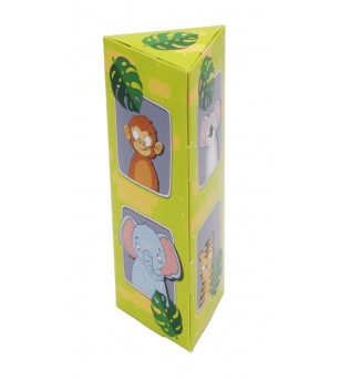 Set masti petrecere Animale exotice, Fridolin - Măști de carnaval