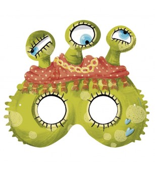 Set masti petrecere Monstruletii naravasi, Fridolin - Măști de carnaval