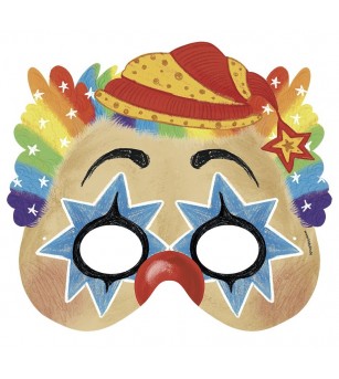 Set masti petrecere Personaje de la circ, Fridolin - Măști de carnaval