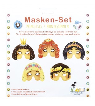 Set masti petrecere printese, Fridolin - Măști de carnaval