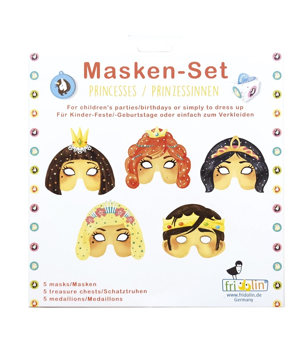 Set masti petrecere printese, Fridolin - Măști de carnaval