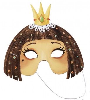 Set masti petrecere printese, Fridolin - Măști de carnaval