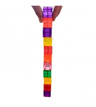 Set STEM magnetic de construit Cubixx, 64 piese - Jucarii magnetice