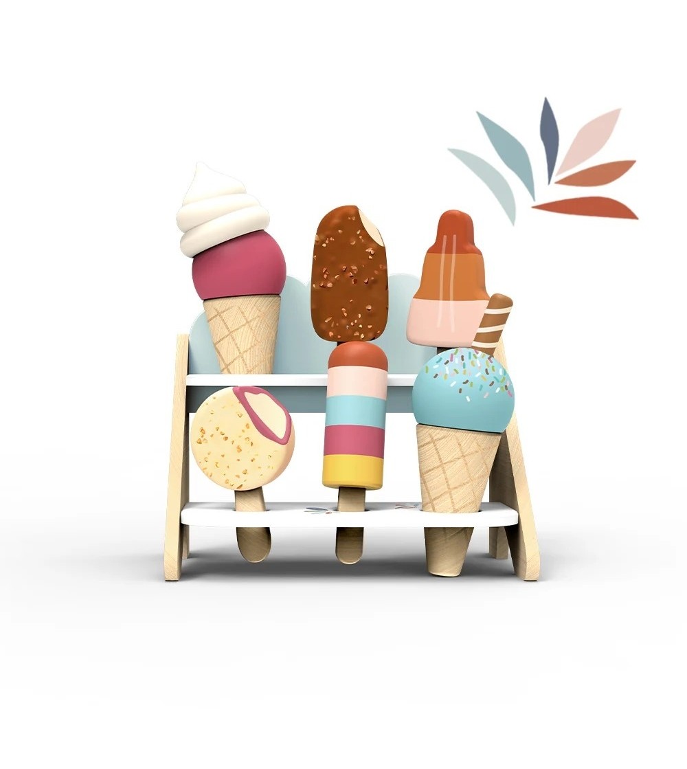 Stand de inghetata din lemn, Speedy Monkey - Bucătărie copii