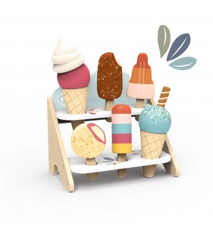 Stand de inghetata din lemn, Speedy Monkey - Bucătărie copii