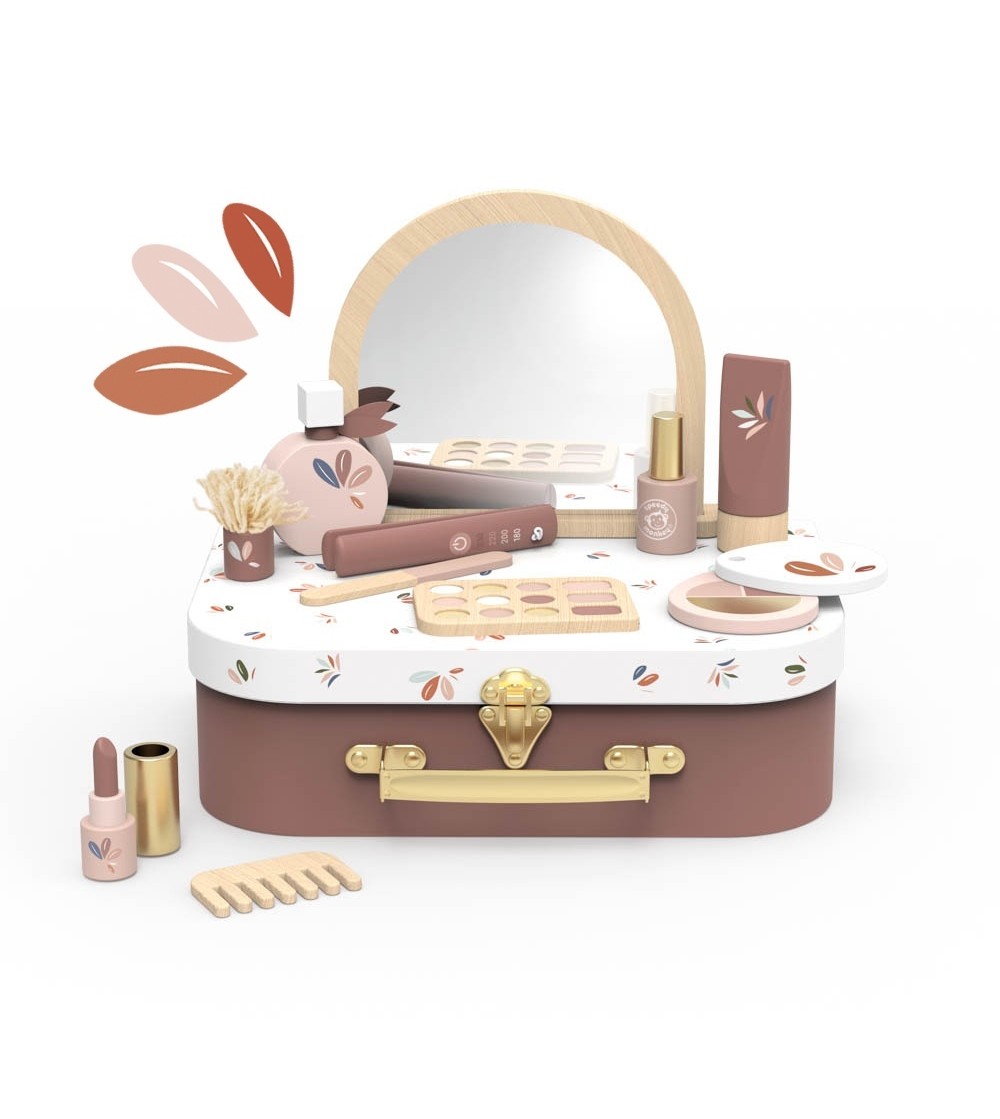 Trusa de frumusete, Speedy Monkey - Jucării de lemn