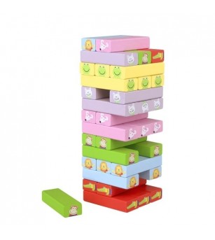 Turn Instabil cu animale, Orange Tree Toys - Jocuri de îndemânare