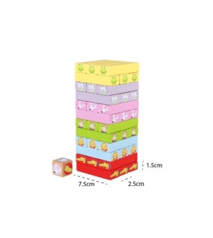 Turn Instabil cu animale, Orange Tree Toys - Jocuri de îndemânare