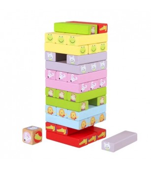 Turn Instabil cu animale, Orange Tree Toys - Jocuri de îndemânare