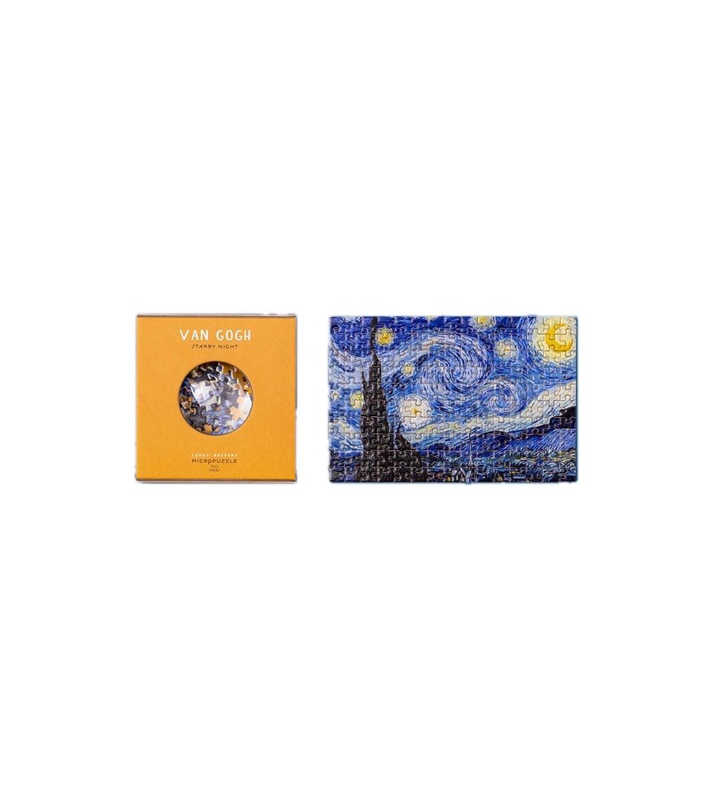 Zoom Micropuzzle Van Gogh Noapte instelata, Londji - Puzzle-uri