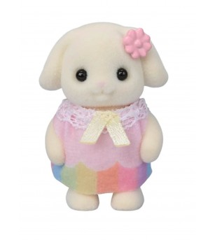 Sylvanian Families 5743 - Grădinița Sunny Castle și figurină iepuraș Flora - Figurine