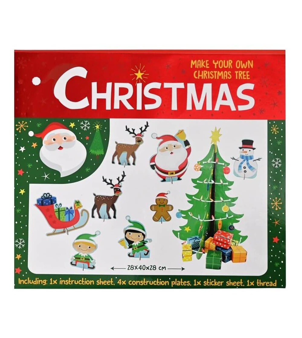 Kit Creativ Wins Holland- Creează-ți propriul Brad de Crăciun - Seturi crafturi copii Crăciun