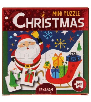 Mini Puzzle WinsHolland – 24 Piese, Crăciun - Jucării pe vârste