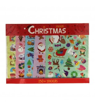 Set 5 foi cu stickere de Crăciun WinsHolland - Seturi crafturi copii Crăciun