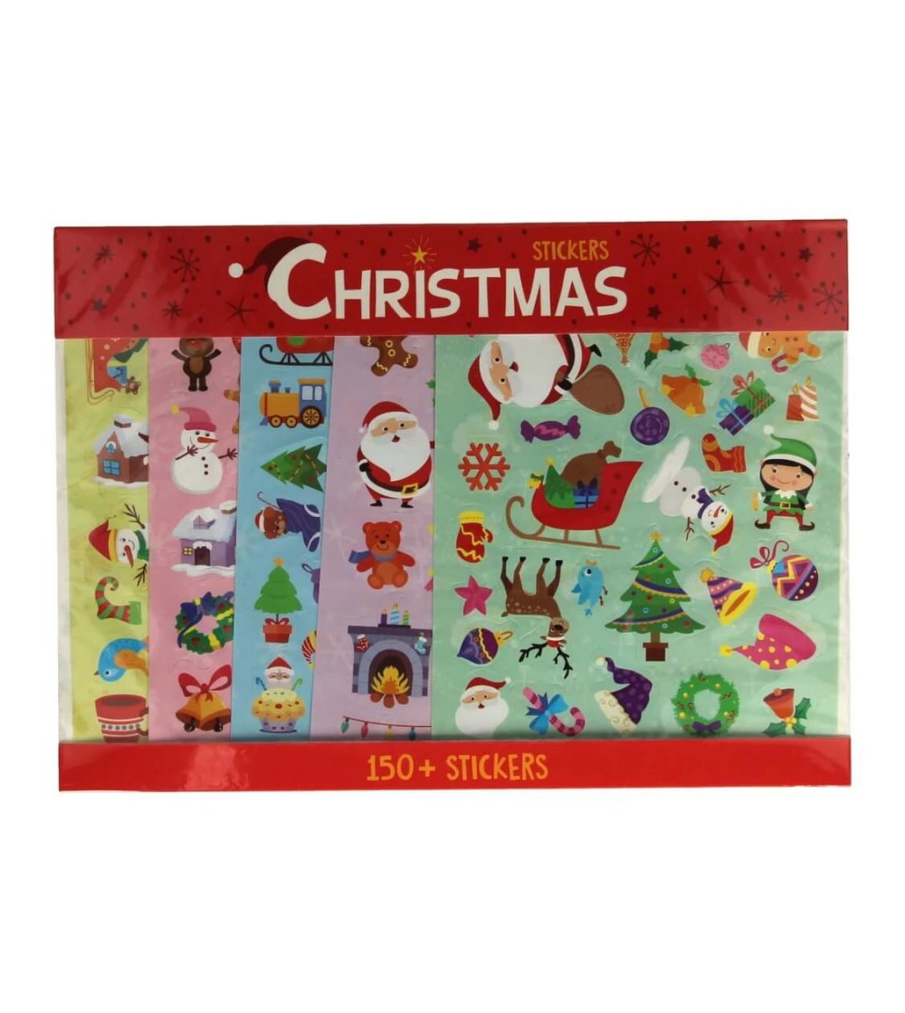Set 5 foi cu stickere de Crăciun WinsHolland - Seturi crafturi copii Crăciun