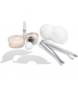 Kit DIY pompom Ingeras Craciun - Seturi Crăciun