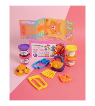 Set creativ de modelare ChildGen - Fashion Paw Pals - Seturi cu plastilină și modelare