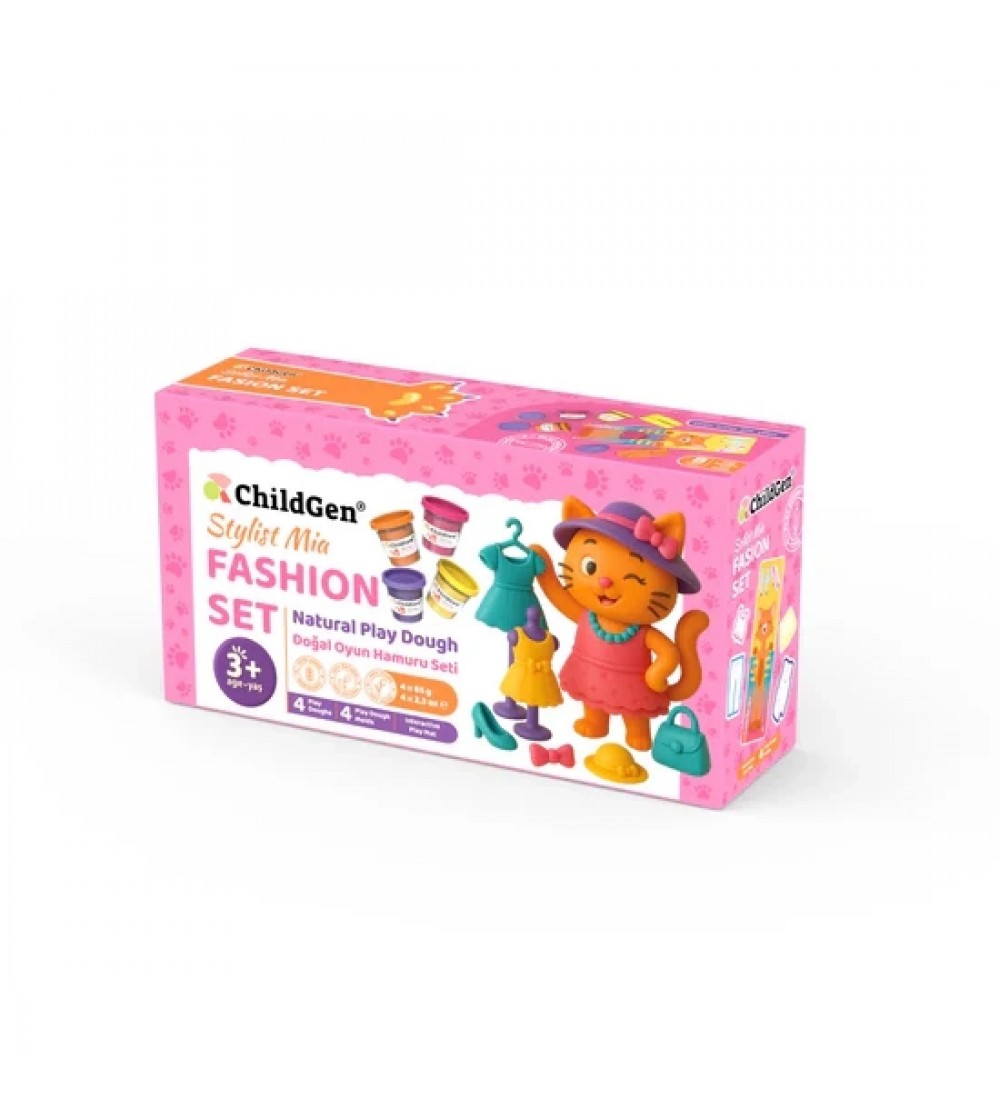 Set creativ de modelare ChildGen - Fashion Paw Pals - Seturi cu plastilină și modelare
