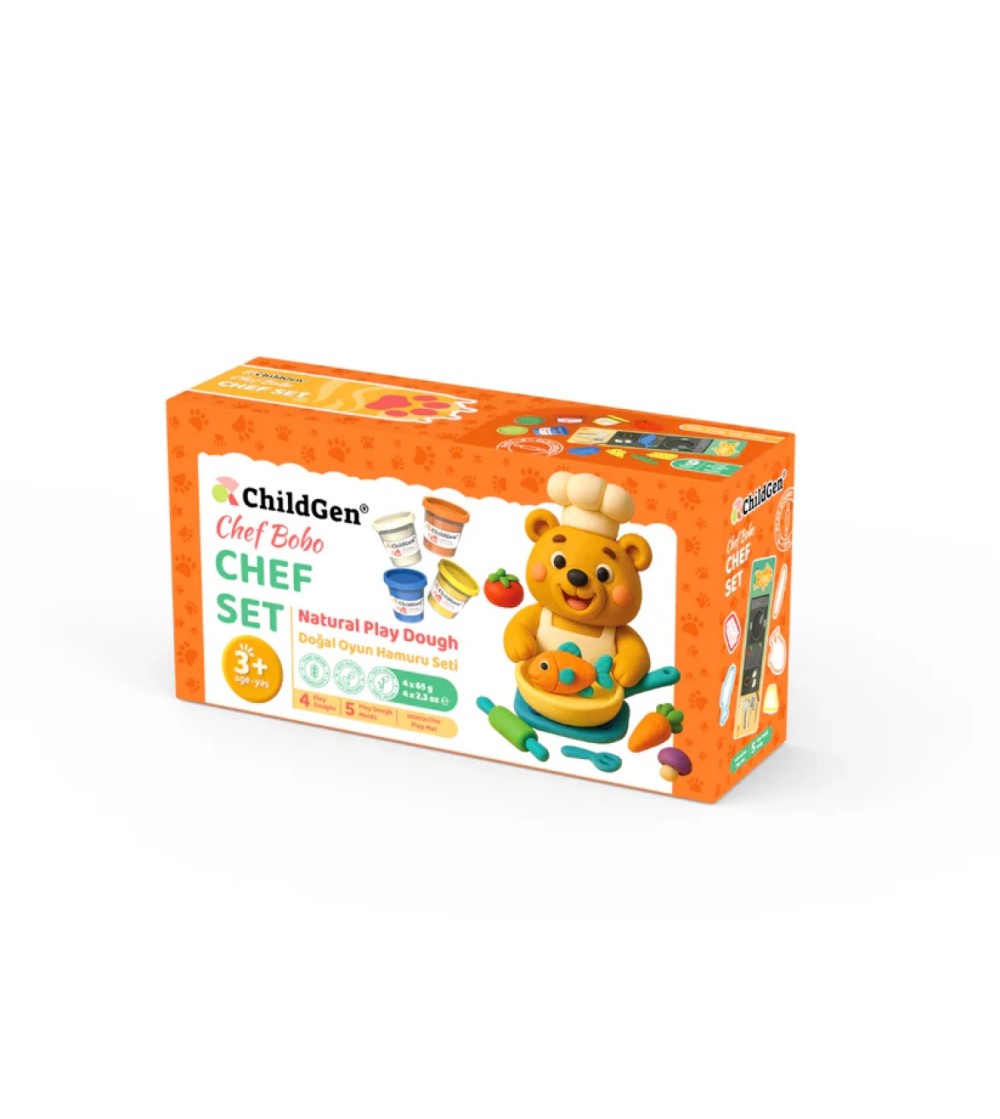 Set creativ de modelare ChildGen - Chef Paw Pals - Seturi cu plastilină și modelare