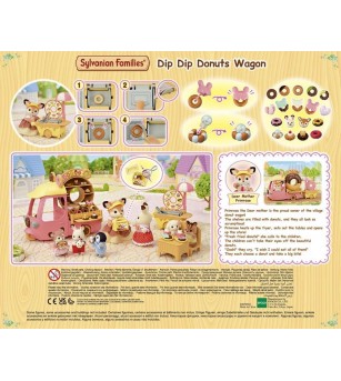 Sylvanian Families 5808 - Gogoșeria Ambulentă Dip Dip și figurină căprioară - Figurine