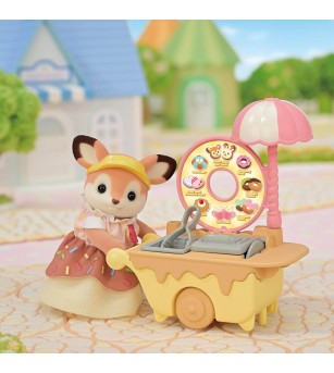 Sylvanian Families 5808 - Gogoșeria Ambulentă Dip Dip și figurină căprioară - Figurine