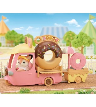 Sylvanian Families 5808 - Gogoșeria Ambulentă Dip Dip și figurină căprioară - Figurine