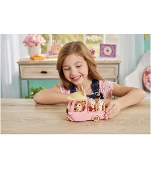 Sylvanian Families 5808 - Gogoșeria Ambulentă Dip Dip și figurină căprioară - Figurine