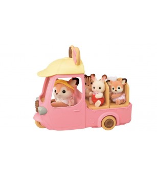 Sylvanian Families 5808 - Gogoșeria Ambulentă Dip Dip și figurină căprioară - Figurine