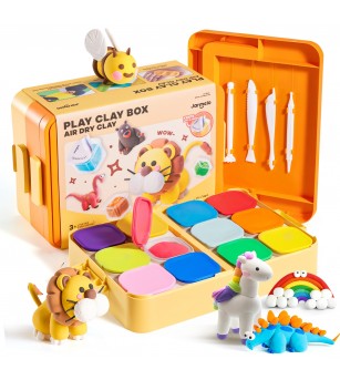 Pastă de modelaj Jar Melo – Cutie cu 24 nuanțe - Seturi cu plastilină și modelare